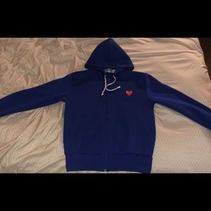 Comme Des Garçons Play Heart sweater